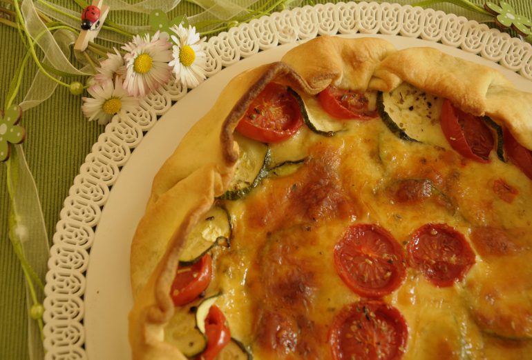 torta salata zucchine