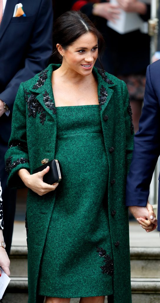 Meghan Markle in verde Erdem
