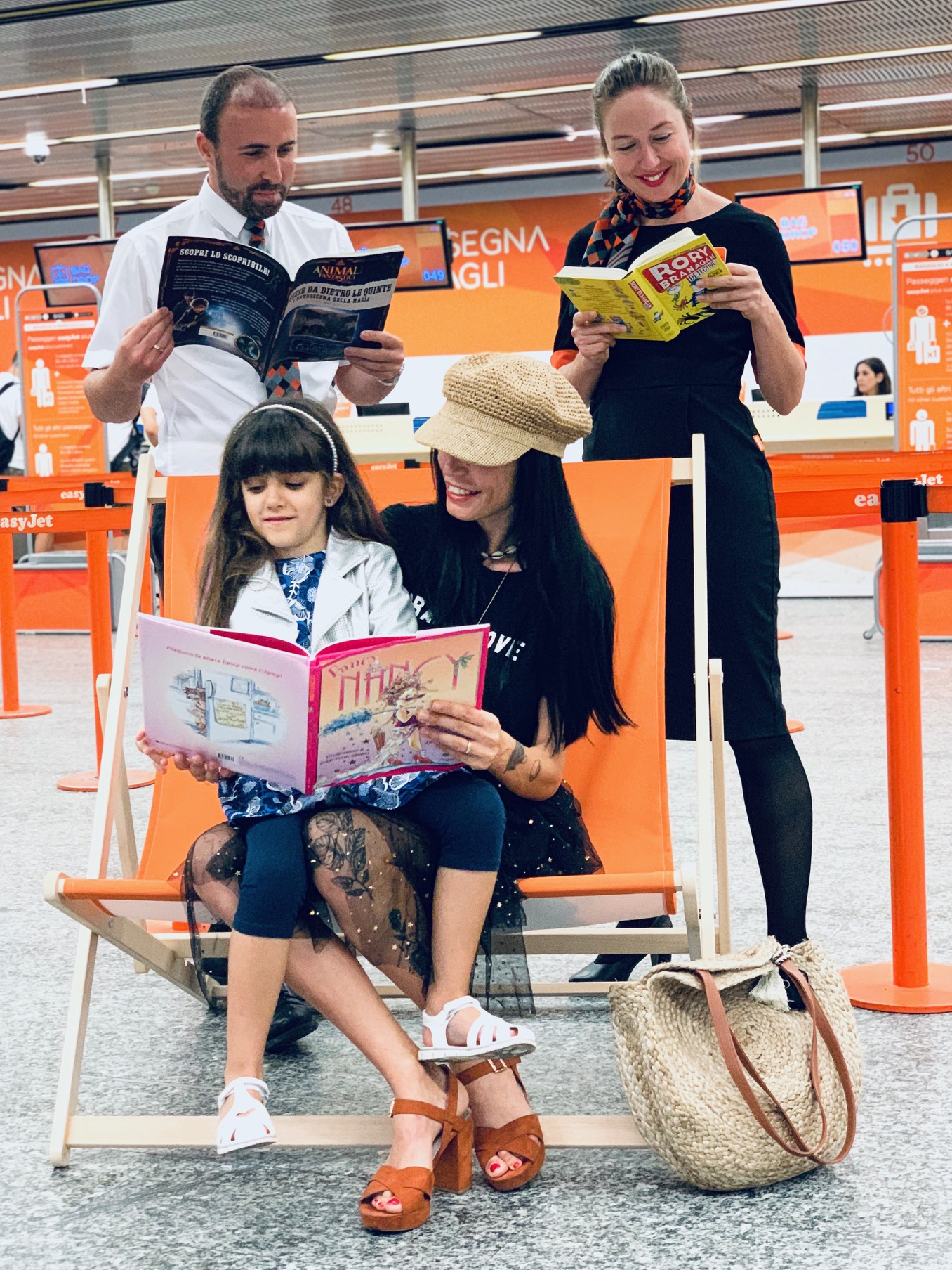 EasyJet lancia Flybrary, la biblioteca volante che i nostri