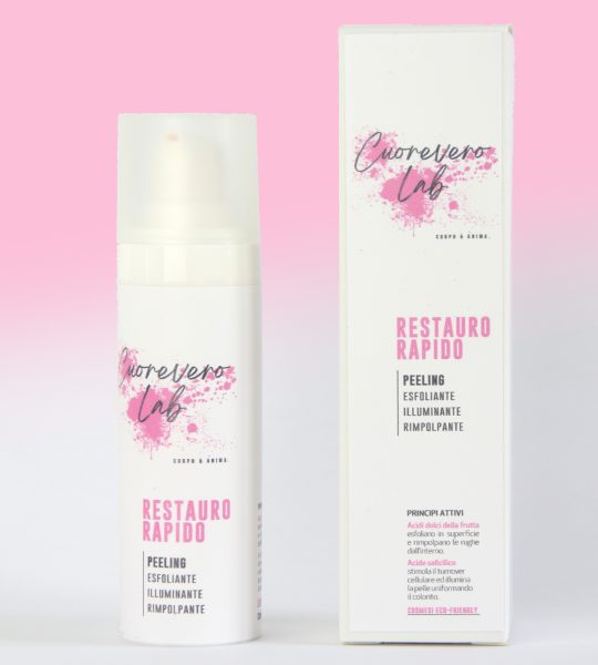 Restauro Rapido é un fluido gelatinoso dall’azione rapida