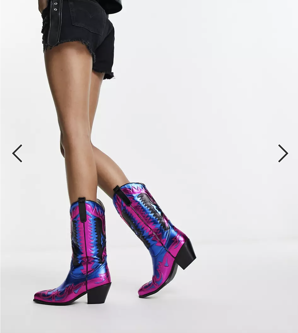 Asos stivaletti texani sales